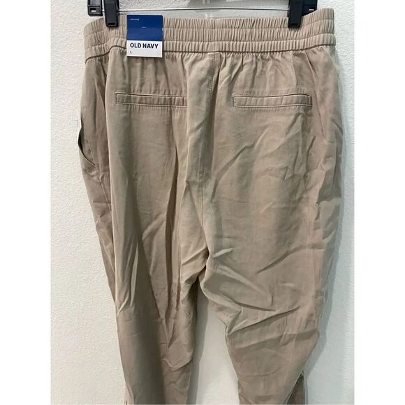 Nwt Old Navy High-Waisted Twill Jogger Pants Size Large - Picture 9 of 15